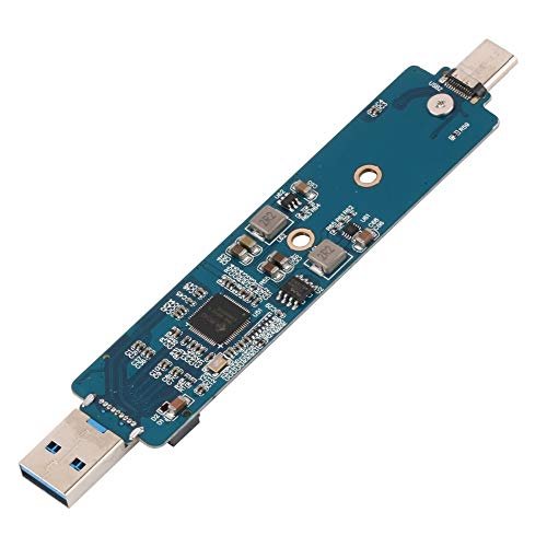 Adaptador JMT LM906 USB3.1 Type-A+C a M.2 NVMe SSD miniatura 6