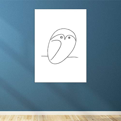 Impression Pablo Picasso Small Owl d'art mat de qualité musée