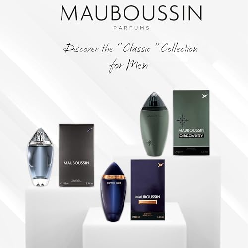 Mauboussin - Eau de Parfum Homme por hombre - Discovery - Aroma Amaderado, Aromático, Citrico - 100ml