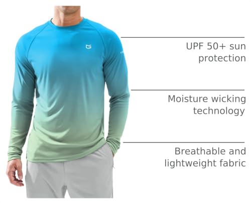 Image of Men's Sun Protection Long Sleeve Shirts UPF 50+