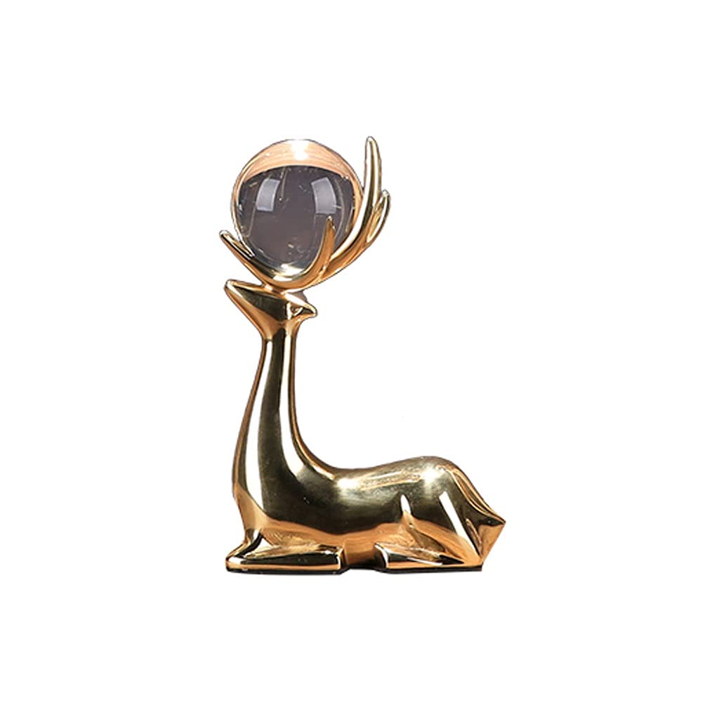 Boule de cristal faon moderne pour meuble TV de salon chaleureux