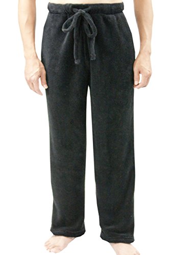 Leisureland Men's Coral Fleece Pajama Sleepwear Lounge Pants