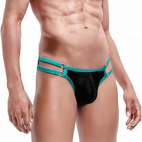JINSHI Men's Sexy Shiny Silk Brief Underwear Low Rise Ball Pouch Briefs Stretchy Comfortable Smooth Underwears M L XL 2XL