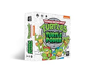 Teenage Mutant Ninja Turtles Turtle Power Card Game | Work Together to Defeat Kraang | Similar to Rock, Paper, Scissors and Rochambeau | Officially Licensed TMNT Game | Fast-Paced and Easy to Learn