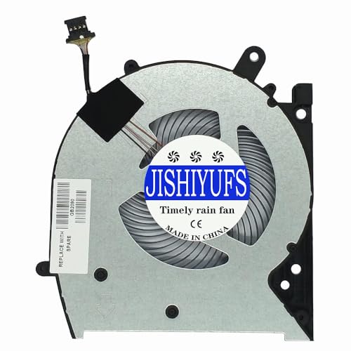 JISHIYUFS - Ventilador de refrigeración de CPU para HP Envy 13-AG Ryzen 13-AG0007CA 13-AG0010CA 13Z-AG000 13m-ag 13m-ag0001dx TPN-W133 DFS200005AV0T FKHX ND75C23-17JX 14 L1 9599-001