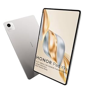 Honor Pad X9a 6gb 128gb Wifi Tablet, Fullview Pantalla De 11,5 Pulgadas Y 120hz 2,5k, Qualcomm 6nm Snapdragon 685, 4 Altavoces, Batería 8300mah, Cuerpo Metálico, Android 15, Google Service, Gris