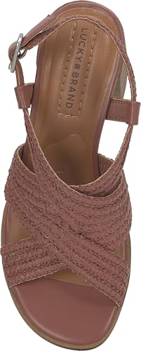Image of Lucky Brand Sasina Cut Out Heeled Sandals