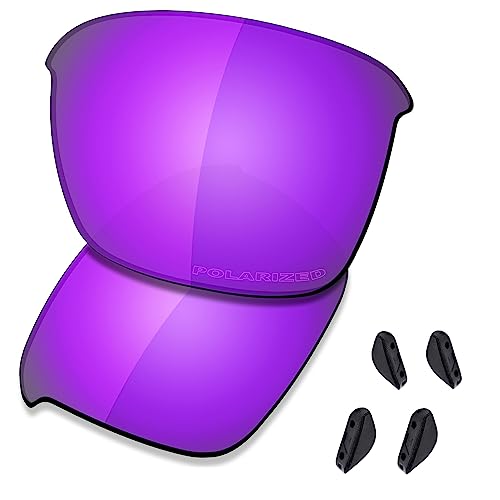 Image of SAUCER Premium Replacement Lenses & Nosepads for Oakley Thinlink OO9316 | OO9317 |UV400 Protection, Anti-Scratch, Precise Fit