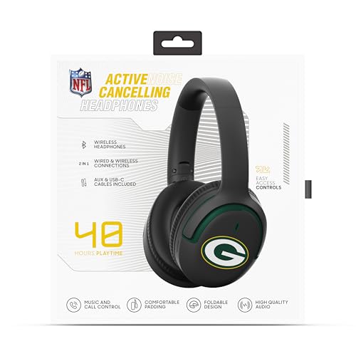 Image of SOAR NFL Active Noise Cancelling Over The Ear Headphones