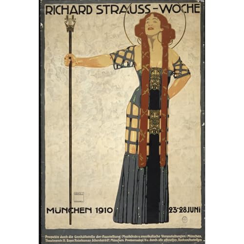 Impression sur toile Richard Strauss ARTICULOZY 76x101 cm pour salon