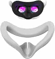 2個セット】Quest 3Sに対応 フェイスクッションカバー 光漏れ防止