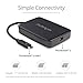 StarTech.com Thunderbolt 3 to Thunderbolt 2 Adapter (Non-Reversible) - TB3 Laptop to TB2 (20Gbps) or TB1 (10Gbps) Devices / Displays - Black - Windows/Mac (TBT3TBTADAP)