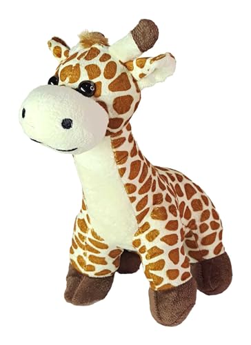 Girafa De Pelúcia Safari Em Pé 25Cms