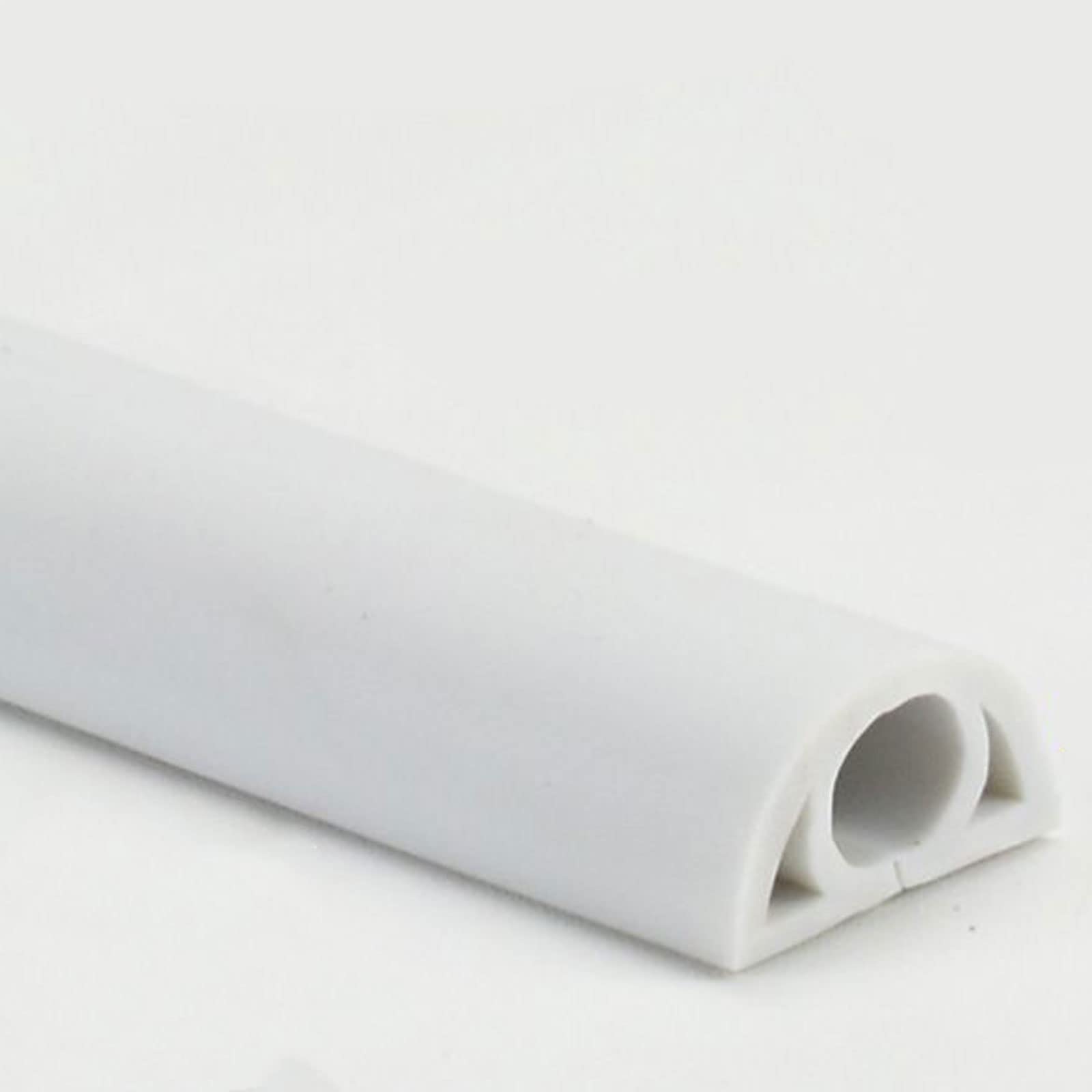 Floor Cord Covers,Floor Cable Protector,Flexible PVC Duct Cable Protector,Protect Cables,Self-Adhesive Power Cable Protector,for Office,Home,Workshop,Warehouse