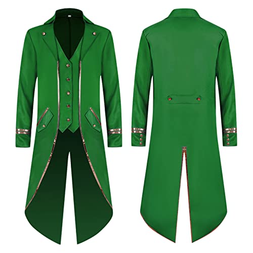 Costume cosplay punk homme veste de ski rétro et pantalon d'hiver