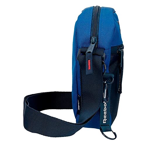 Reebok Boy's Atlantic Luggage- Messenger Bag, Blue, Bandolera, Shoulder Bag2