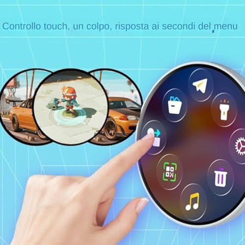 Pin digital con pantalla táctil e insignia electrónica para adolescentes 4