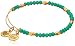 Alex and Ani Women's Nautical Bangle Marina/Gold One Size