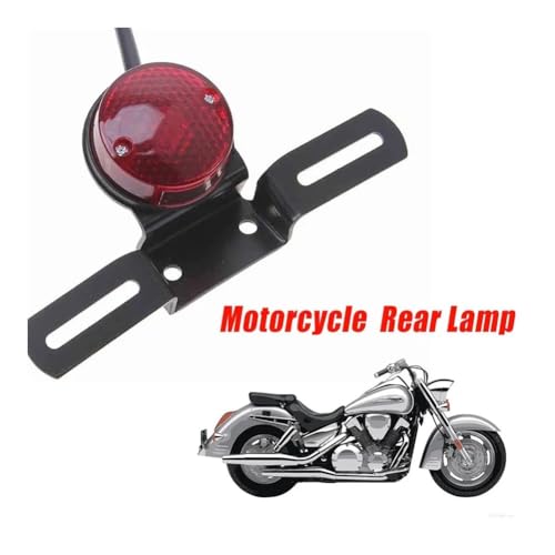 Feu de frein moto support universel de plaque d'immatriculation feu stop