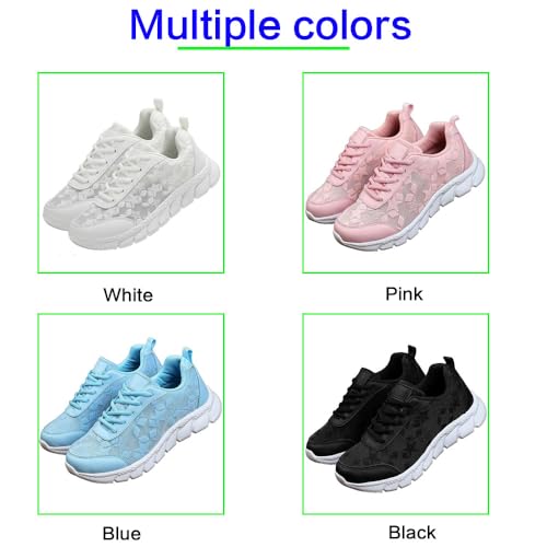 Women's Luxurious Orthopedic Sneakers, 2025 New Comfortable Orthopedic Walking Shoes, Hollow Non-Slip Breathable Mesh Shoes 7
