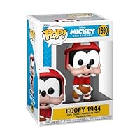 Funko Pop! ディズニー:グーフィー・スルー・ザ・エイジズ - グーフィー 1944 - コレクション用ビニールフィギュア - ギフトアイデア - 公式グッズ - 子供&amp;大人のおもちゃ - ディズニーファン - コレクターとディスプレイ用のモデルフィギュア