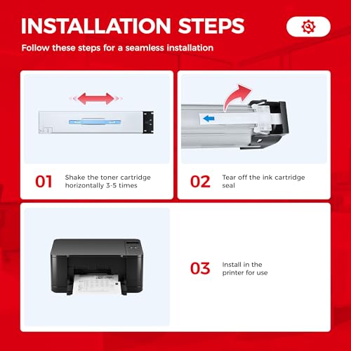 Image of W9150MC Toner Cartridge W9151MC W9153MC W9152MC 4-Pack High Yield Replacement Compatible with HP Color Managed MFP E78625dn E78630dn E78635dn E78625 E78630 E78635 Printer Ink Black Cyan Magenta Yellow