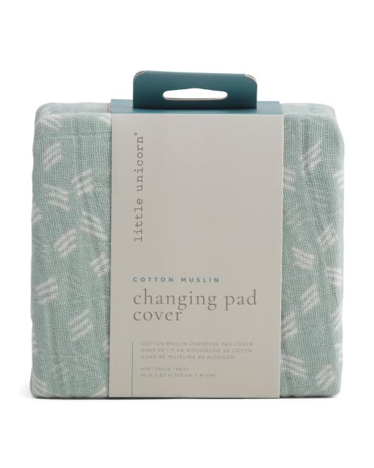 Little Unicorn Misty Field Changing pad cover