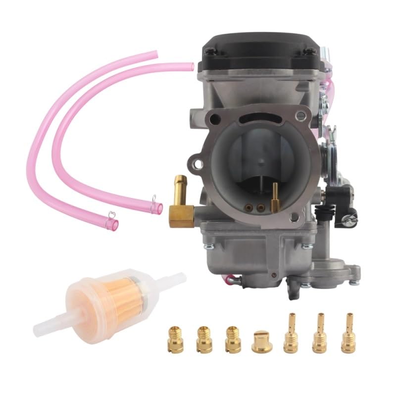 Carburateur CVK 40mm moto KLR650 à flux d'air stable et régulation essence précise