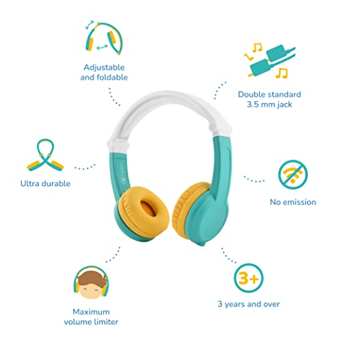 Casque Lunii enfant réglable pour protéger l'audition et écouter sans déranger - 3