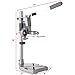 Double Holes Electric Workstation Drill Press Stand Adjustable Desktop Drill Stand Bench Top Table Drill Holder Repair Tool Clamp Bracket