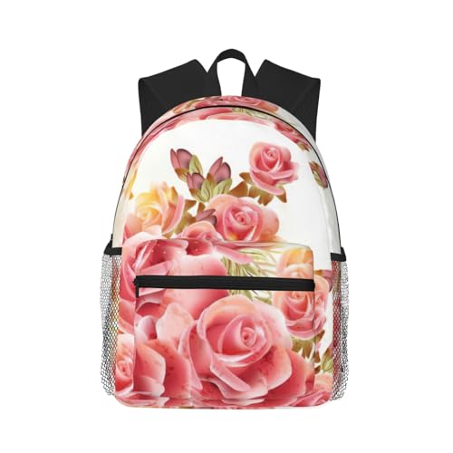Mochila de viaje clásica negra con compartimento para ordenador y libros