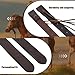 Jeereal Western Saddle Rear Flank Billet, Leather Replacement Strap (Dark Coffee)