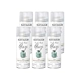 Rust-Oleum 301416 Specialty Triple Thick Glaze Spray, 12 oz, 6 Pack