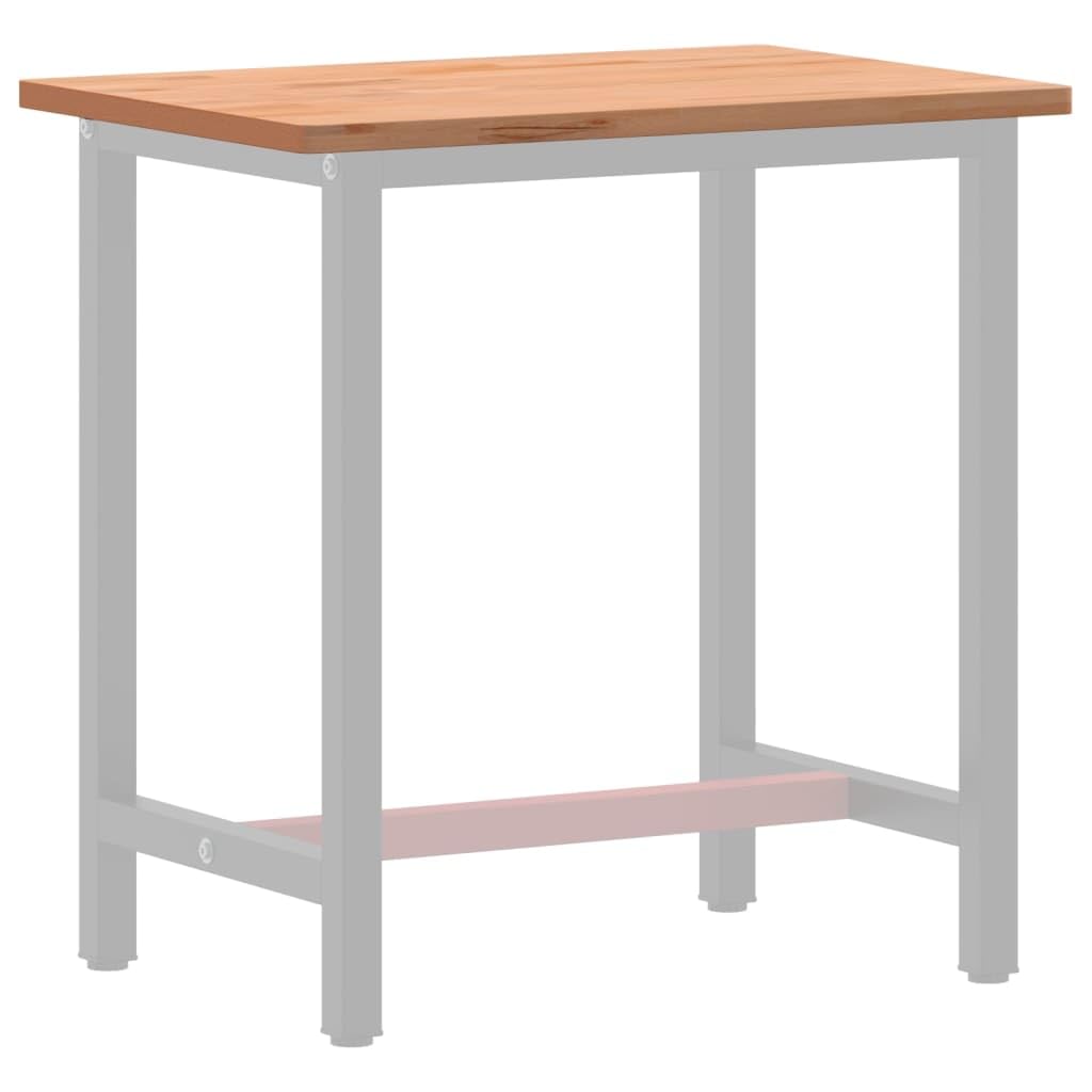 Vassoio da scrivania in legno massello, 80 x 55 x 2,5 cm, con laccatura, aspetto naturale, forte portata, per desk da gioco, casa, ufficio, tavolo da pranzo e molto altro ancora
