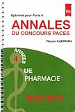annales paces descartes  Annales de concours PACES pharmacie: 2010-2014, Optimisé pour Paris 6