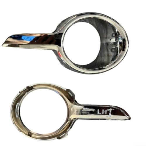 Rejillas de luz antiniebla para 208 (2012-2020) con acabado cromado ABS para parachoques delantero