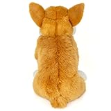 Teddy Hermann 91990 Corgi 30 cm, Sonderedition Lieblingshunde, Kuscheltier mit idealem Recyclinganteil (Füllmaterial)