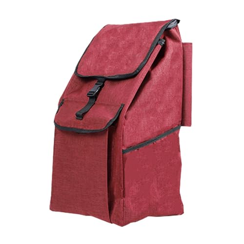 Bolsa para carrito de compras de tela Oxford impermeable de gran capacidad