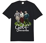 TTS- The Three Stooges Golf With Your Friends Comfort Colors Adult Heavyweight T-shirt