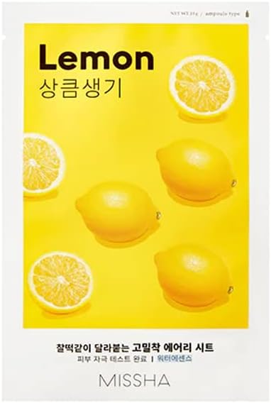MISSHA Airy Fit Sheet Mask (Lemon), 19 g MISSHA Airy Fit Sheet Mask (Lemon), 19 g