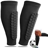 jatimdotin 1 Paire de protège-Tibias de Football, Ski Shin Guards, Confortable et Résistant aux Chocs, Manchon de Protection des Mollets pour Équipement De Protection Ski, Sport, Football (Taille: XL)