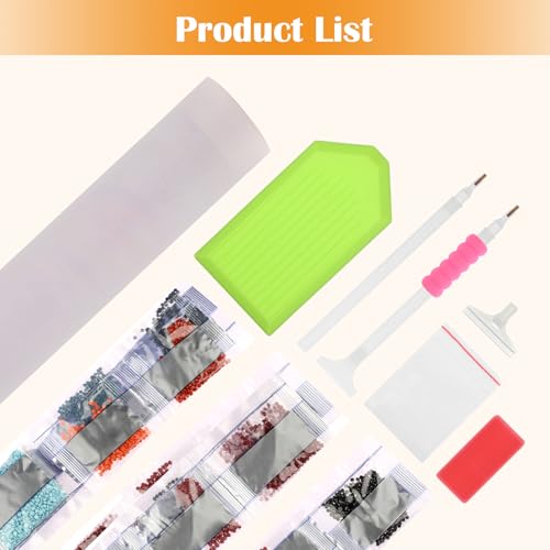 MXJSUA 5D DIY Vase Flowers Diamond Painting, Flowers Diamond Painting Full Kit - Image 4
