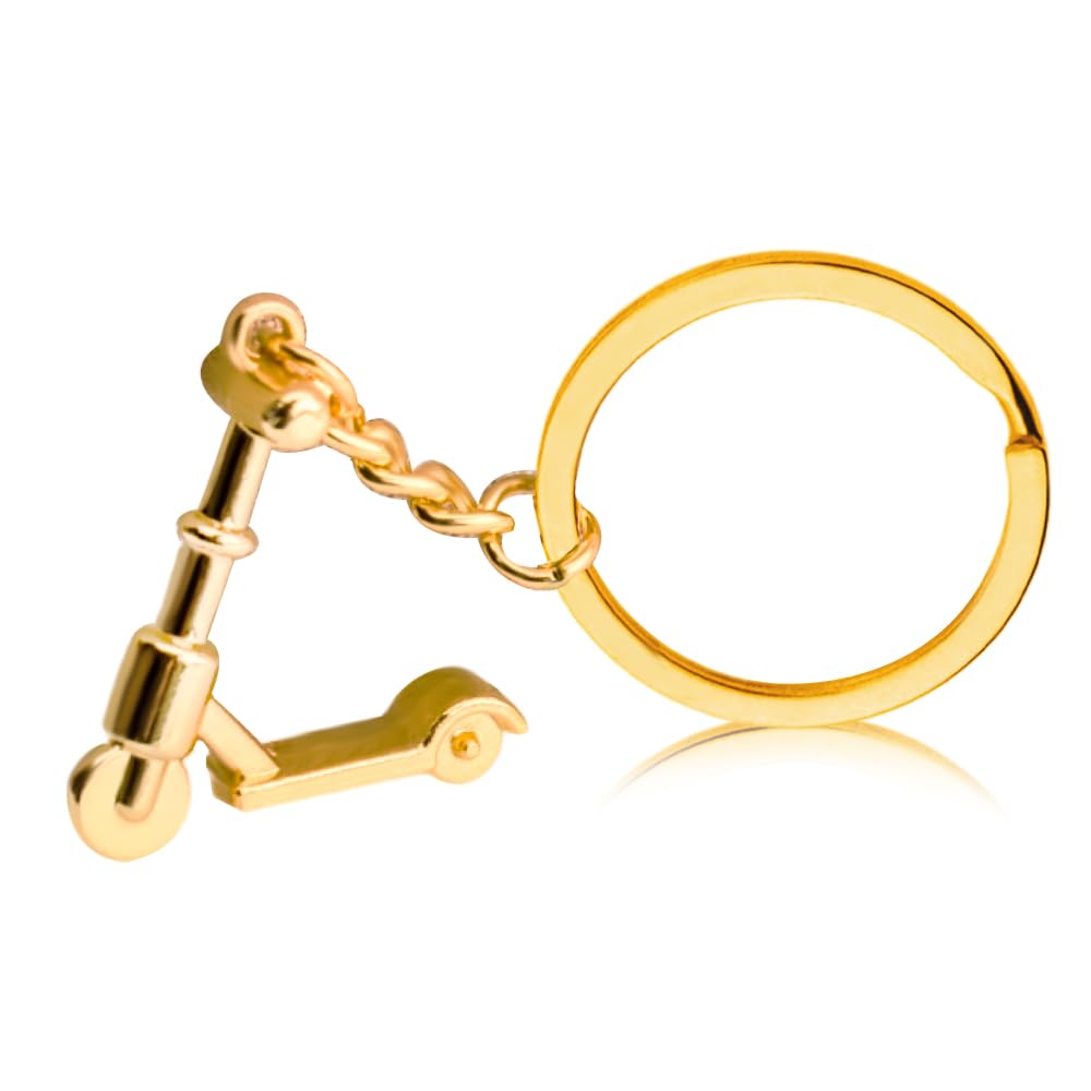 Sdopbinbin Scooter Keychain Gift for Son Daughter Birthday Gifts for Brother Sister Scooter Riders Christmas Gift for Friend