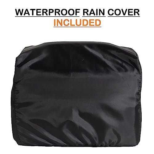 Image of WF-16 Camera Bag - DSLR Case with Adjustable Shoulder Strap & Rain Cover - for Nikon, Canon, Sony and All DSLR Cameras - Water Resistant - Anti Shock (Grey Interior)