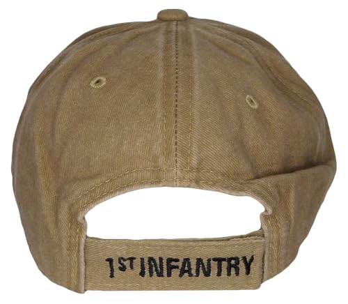 Gorra bordada acrílica color caqui The Big Red One miniatura 5