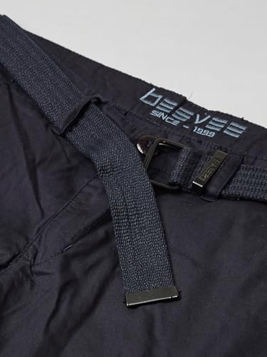 Image of BEEVEE Mens Fixed Waist Cargo Pant with Belt.