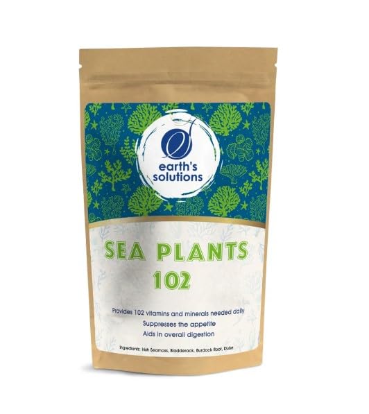 Oceanic Superfood Blend - Sea Plants 102 Nutrient-Rich Formula for Optimal Health and Vitality - Natural Source of Essential Minerals