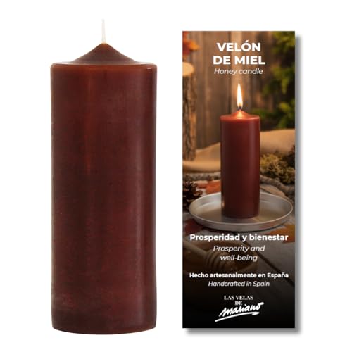 Ya en mundofriki.es: Velón Artesanal de Miel – Vela Ritualizada para Endulzar, Armonizar y Atraer Suerte | Aroma Natural para Concentración y Bienestar | Hecho a Mano con Cera de Miel