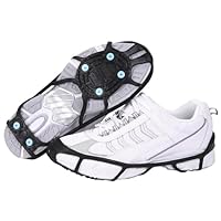 Due North Everyday G3 Ice and Snow Traction Aid, Anti Slip Winter Shoe Boot Grips, Ice Grippers – Versatile Rubber Overshoe Cleats, Multicolored, Extra Large, 017166 983351