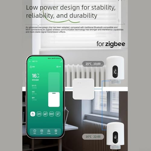 Valve de régulation Zigbee chauffage connecté et capteurs sol - 5